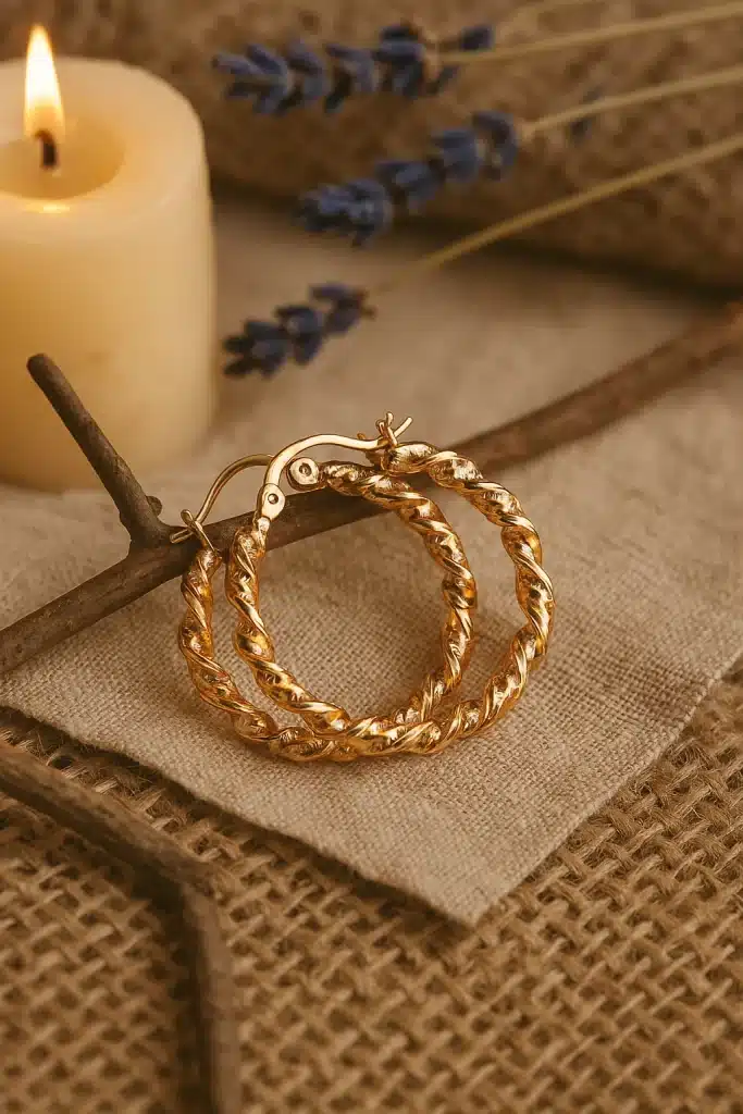 گوشواره حلقه ای