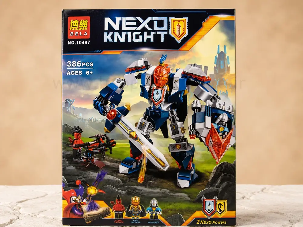 لگو شوالیه nexo knight